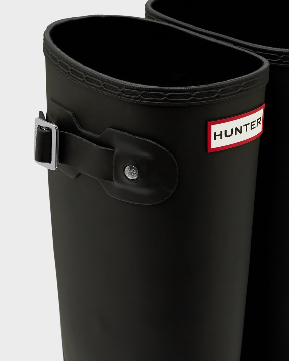 Hoge Regenlaarzen Dames - Hunter Original - Zwart - 28FMOSVCH